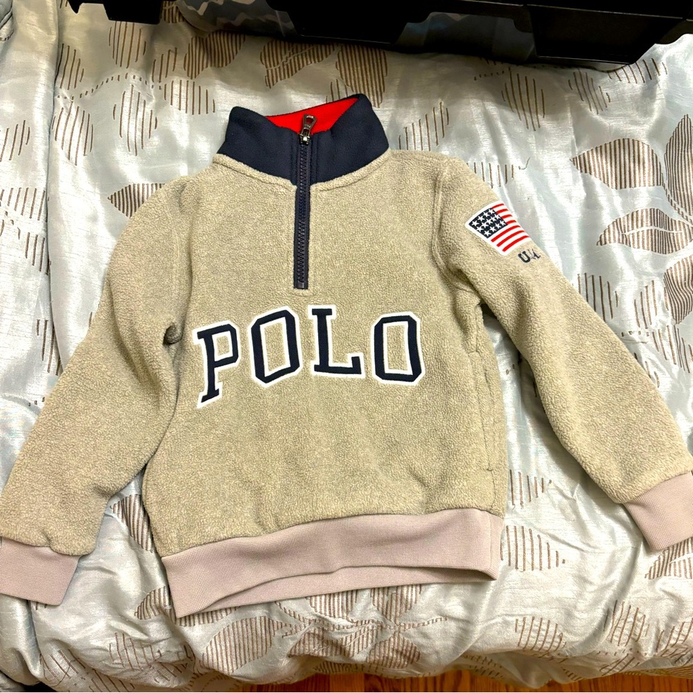 Boys POLO fleece sweater
